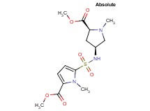 methyl 5-({[(3S,5S)-5-(methoxycarbonyl)-1-methylpyrrolidin-3-yl]amino}sulfonyl)-1-methyl-1H-pyrrole-2-carboxylate