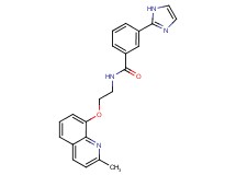 3-(1H-imidazol-2-yl)-N-{2-[(2-methylquinolin-8-yl)oxy]ethyl}benzamide