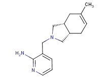 3-{[(3aR*,7aS*)-5-methyl-1,3,3a,4,7,7a-hexahydro-2H-isoindol-2-yl]methyl}-2-pyridinamine
