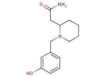 2-[1-(3-hydroxybenzyl)piperidin-2-yl]acetamide