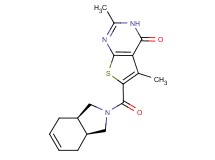 6-[(3aR*,7aS*)-1,3,3a,4,7,7a-hexahydro-2H-isoindol-2-ylcarbonyl]-2,5-dimethylthieno[2,3-d]pyrimidin-4(3H)-one