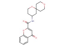 N-1,9-dioxaspiro[5.5]undec-4-yl-4-oxo-4H-chromene-2-carboxamide