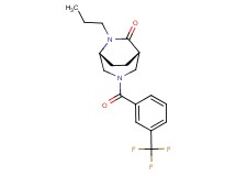 (1S*,5R*)-6-propyl-3-[3-(trifluoromethyl)benzoyl]-3,6-diazabicyclo[3.2.2]nonan-7-one