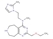 2-(ethoxymethyl)-N-methyl-N-[2-(2-methyl-1H-imidazol-1-yl)ethyl]-6,7,8,9-tetrahydro-5H-pyrimido[4,5-d]azepin-4-amine
