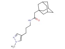 2-(1-adamantyl)-N-[3-(1-methyl-1H-pyrazol-4-yl)propyl]acetamide