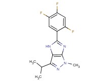 3-isopropyl-1-methyl-5-(2,4,5-trifluorophenyl)-1,4-dihydroimidazo[4,5-c]pyrazole