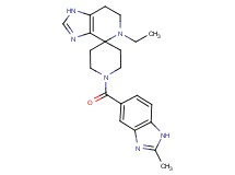 5-ethyl-1'-[(2-methyl-1H-benzimidazol-5-yl)carbonyl]-1,5,6,7-tetrahydrospiro[imidazo[4,5-c]pyridine-4,4'-piperidine]