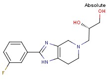 (2S)-3-[2-(3-fluorophenyl)-1,4,6,7-tetrahydro-5H-imidazo[4,5-c]pyridin-5-yl]propane-1,2-diol