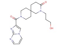 2-(3-hydroxypropyl)-9-(imidazo[1,2-a]pyrimidin-2-ylcarbonyl)-2,9-diazaspiro[5.5]undecan-3-one