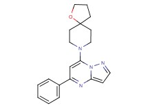 8-(5-phenylpyrazolo[1,5-a]pyrimidin-7-yl)-1-oxa-8-azaspiro[4.5]decane