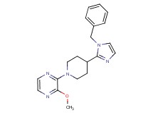 2-[4-(1-benzyl-1H-imidazol-2-yl)piperidin-1-yl]-3-methoxypyrazine