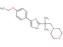 4-{2-[4-(4-ethoxyphenyl)-1H-imidazol-2-yl]-2-methylpropyl}morpholine