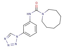 N-[3-(1H-tetrazol-1-yl)phenyl]azocane-1-carboxamide