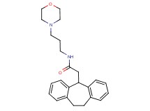2-(10,11-dihydro-5H-dibenzo[a,d][7]annulen-5-yl)-N-[3-(4-morpholinyl)propyl]acetamide