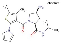 (4S)-4-amino-1-{[4,5-dimethyl-2-(1H-pyrrol-1-yl)-3-thienyl]carbonyl}-N-isopropyl-L-prolinamide