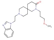 9-[2-(1H-benzimidazol-1-yl)ethyl]-2-(3-methoxypropyl)-2,9-diazaspiro[5.5]undecan-3-one