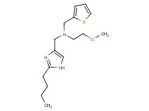 N-[(2-butyl-1H-imidazol-4-yl)methyl]-2-methoxy-N-(2-thienylmethyl)ethanamine
