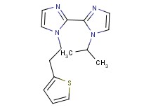 1-isopropyl-1'-[2-(2-thienyl)ethyl]-1H,1'H-2,2'-biimidazole
