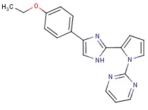 2-{2-[4-(4-ethoxyphenyl)-1H-imidazol-2-yl]-1H-pyrrol-1-yl}pyrimidine