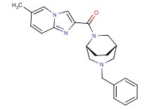 2-{[(1S*,5R*)-3-benzyl-3,6-diazabicyclo[3.2.2]non-6-yl]carbonyl}-6-methylimidazo[1,2-a]pyridine