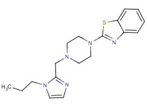 2-{4-[(1-propyl-1H-imidazol-2-yl)methyl]-1-piperazinyl}-1,3-benzothiazole