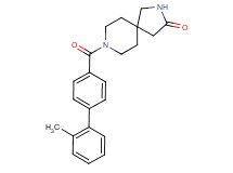 8-[(2'-methylbiphenyl-4-yl)carbonyl]-2,8-diazaspiro[4.5]decan-3-one