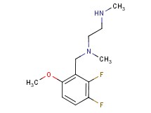 (2,3-difluoro-6-methoxybenzyl)methyl[2-(methylamino)ethyl]amine