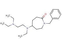 1-benzyl-5-[[2-(diethylamino)ethyl](ethyl)amino]-2-azepanone