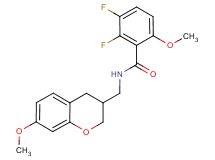2,3-difluoro-6-methoxy-N-[(7-methoxy-3,4-dihydro-2H-chromen-3-yl)methyl]benzamide