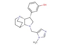 3-{(3R*,3aR*,7aR*)-1-[(1-methyl-1H-imidazol-5-yl)methyl]octahydro-4,7-ethanopyrrolo[3,2-b]pyridin-3-yl}phenol
