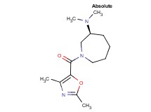 (3S)-1-[(2,4-dimethyl-1,3-oxazol-5-yl)carbonyl]-N,N-dimethylazepan-3-amine