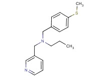 N-[4-(methylthio)benzyl]-N-(pyridin-3-ylmethyl)propan-1-amine