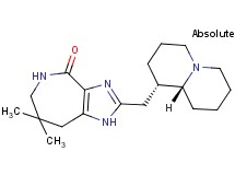 7,7-dimethyl-2-[(1S,9aR)-octahydro-2H-quinolizin-1-ylmethyl]-5,6,7,8-tetrahydroimidazo[4,5-c]azepin-4(1H)-one
