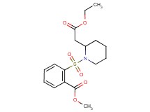 methyl 2-{[2-(2-ethoxy-2-oxoethyl)-1-piperidinyl]sulfonyl}benzoate