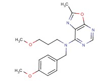 N-(4-methoxybenzyl)-N-(3-methoxypropyl)-2-methyl[1,3]oxazolo[5,4-d]pyrimidin-7-amine