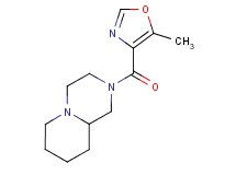 2-[(5-methyl-1,3-oxazol-4-yl)carbonyl]octahydro-2H-pyrido[1,2-a]pyrazine