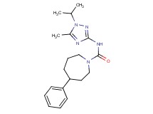 N-(1-isopropyl-5-methyl-1H-1,2,4-triazol-3-yl)-4-phenylazepane-1-carboxamide