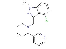 4-chloro-1-methyl-3-[(2-pyridin-3-ylpiperidin-1-yl)methyl]-1H-indazole