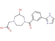 {6-hydroxy-4-[3-(1H-imidazol-2-yl)benzoyl]-1,4-diazepan-1-yl}acetic acid