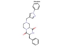 (3S,9aR)-3-benzyl-8-[(1-phenyl-1H-pyrazol-4-yl)methyl]tetrahydro-2H-pyrazino[1,2-a]pyrazine-1,4(3H,6H)-dione