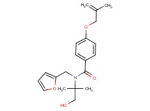 N-(2-furylmethyl)-N-(2-hydroxy-1,1-dimethylethyl)-4-[(2-methylprop-2-en-1-yl)oxy]benzamide