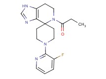 1'-(3-fluoropyridin-2-yl)-5-propionyl-1,5,6,7-tetrahydrospiro[imidazo[4,5-c]pyridine-4,4'-piperidine]