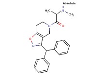 (2S)-1-[3-(diphenylmethyl)-6,7-dihydroisoxazolo[4,5-c]pyridin-5(4H)-yl]-N-methyl-1-oxopropan-2-amine