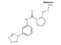 (2S)-2-(methoxymethyl)-N-[3-(1H-tetrazol-1-yl)phenyl]pyrrolidine-1-carboxamide