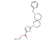ethyl 2-(8-benzyl-2,8-diazaspiro[5.5]undec-2-yl)-1,3-oxazole-4-carboxylate