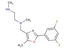 N-{[2-(3,5-difluorophenyl)-5-methyl-1,3-oxazol-4-yl]methyl}-N,N'-dimethyl-1,2-ethanediamine dihydrochloride