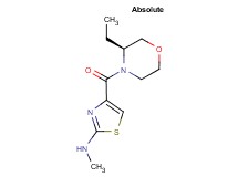 4-{[(3S)-3-ethylmorpholin-4-yl]carbonyl}-N-methyl-1,3-thiazol-2-amine