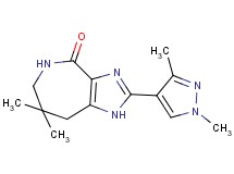 2-(1,3-dimethyl-1H-pyrazol-4-yl)-7,7-dimethyl-5,6,7,8-tetrahydroimidazo[4,5-c]azepin-4(1H)-one
