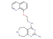 N~4~-[2-(8-quinolinyloxy)ethyl]-6,7,8,9-tetrahydro-5H-pyrimido[4,5-d]azepine-2,4-diamine dihydrochloride