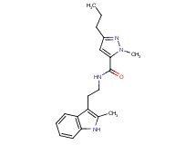 1-methyl-N-[2-(2-methyl-1H-indol-3-yl)ethyl]-3-propyl-1H-pyrazole-5-carboxamide